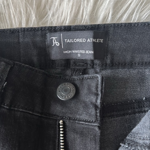 Tailored Athlete Womens High Waisted
Jeans in Black size S - Picture 6 of 6